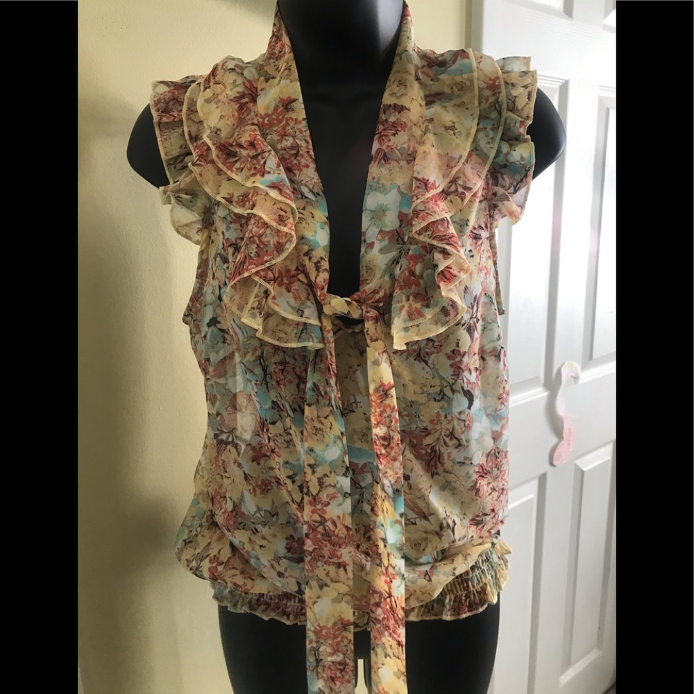 3/$20, NWOT Jules and Leopard Top